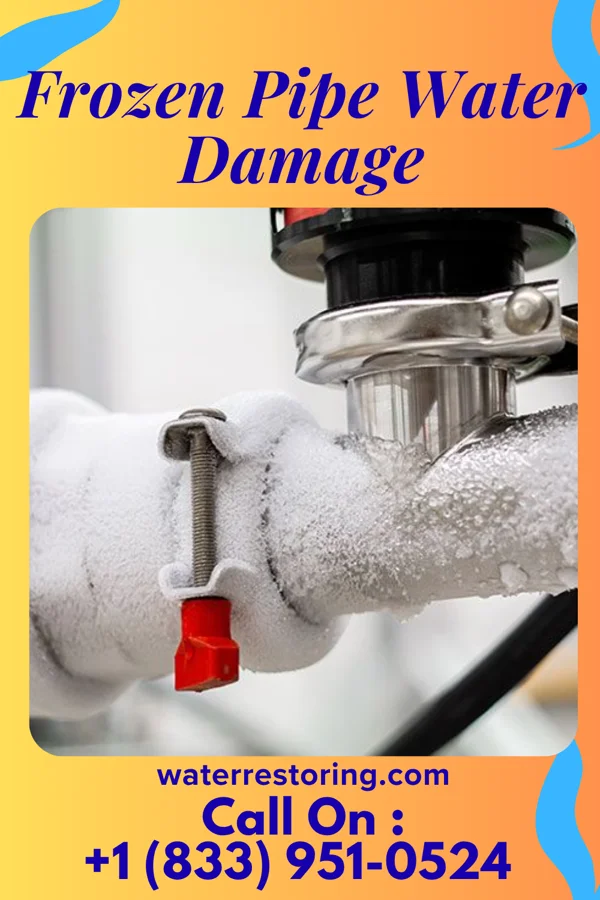 Frozen Pipe Water Damage in High Bridge, NJ
